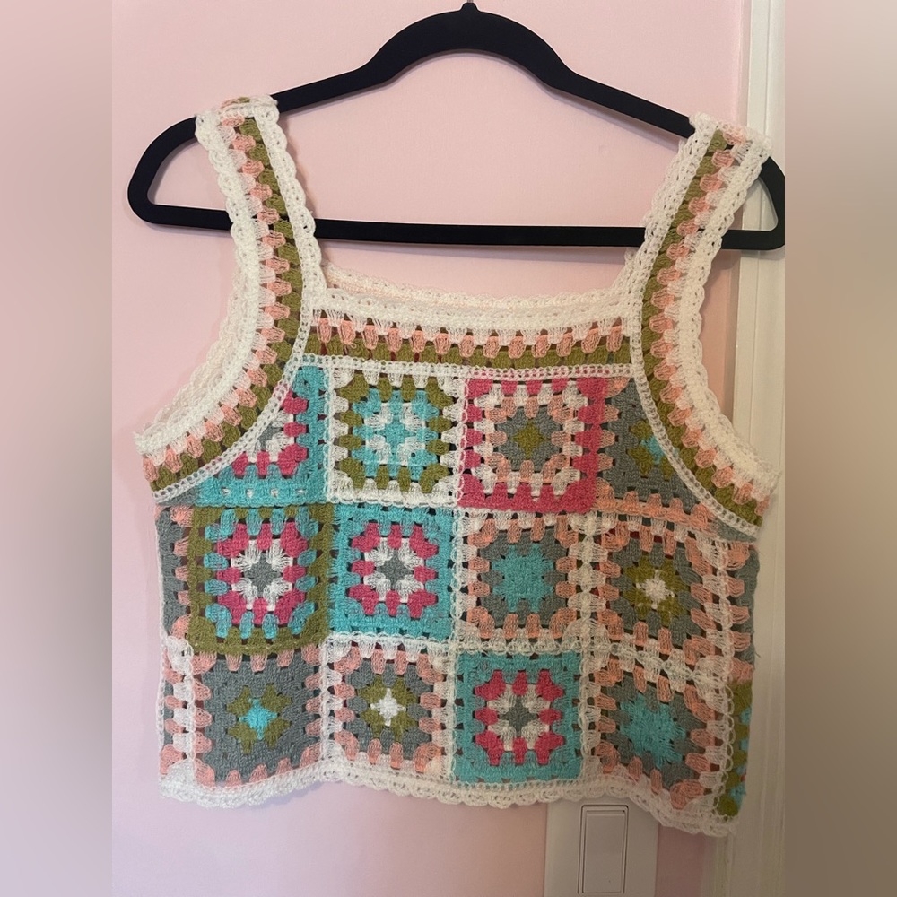 Crochet Summery Cropped Top
